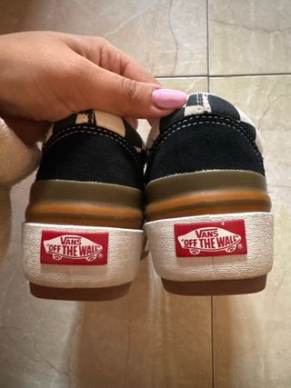 Vans Old Skool Checkerboard Plataforma