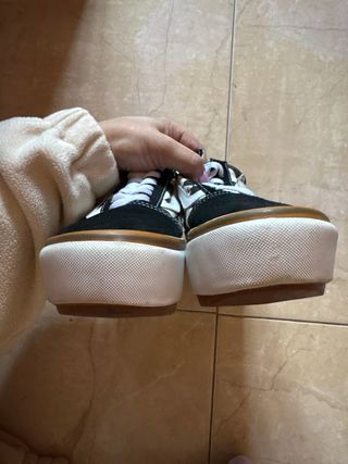 Vans Old Skool Checkerboard Plataforma