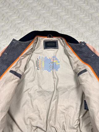 Leather Jacket Vintage 90's Varsity Sport Start