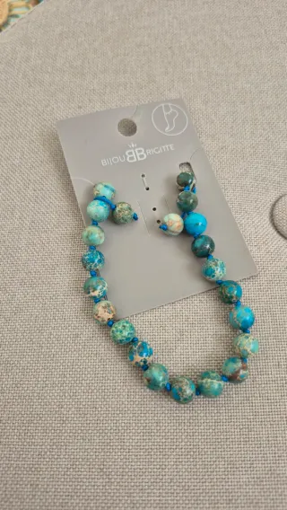 Lote Joyas Bijou Brigitte: Collares, Pendientes y