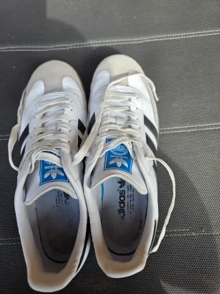 Adidas Samba Blanco y negro