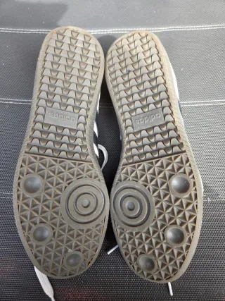 Adidas Samba Blanco y negro