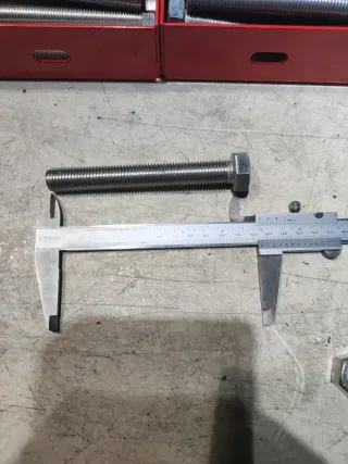 Tornillos Inoxidable DIN 933 A2 16x125mm