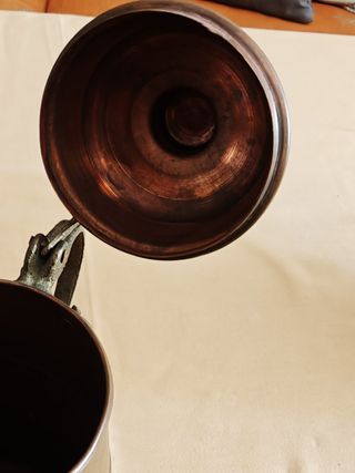 Jarra de cobre antigua