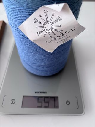 Ovillos veggie woll petite azul CASASOL