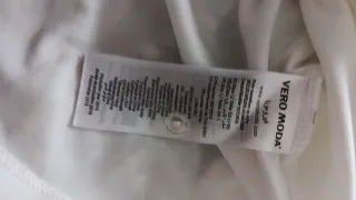 Vestido Vero Moda blanco encaje