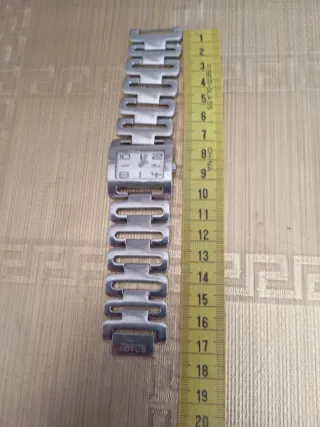 Reloj Lotus Mujer Plata y Blanco