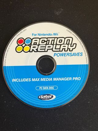 Action Replay Power Saves Wii PC Data Disc