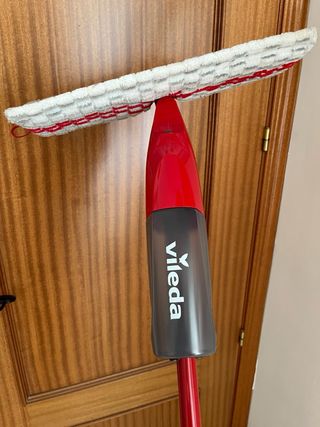 Limpiador a vapor rojo Vileda mopa
