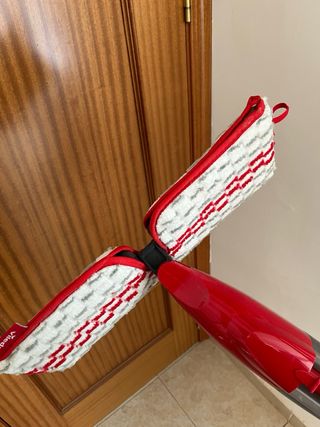 Limpiador a vapor rojo Vileda mopa
