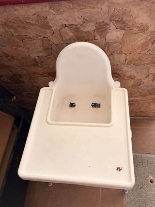 Trona IKEA blanca
