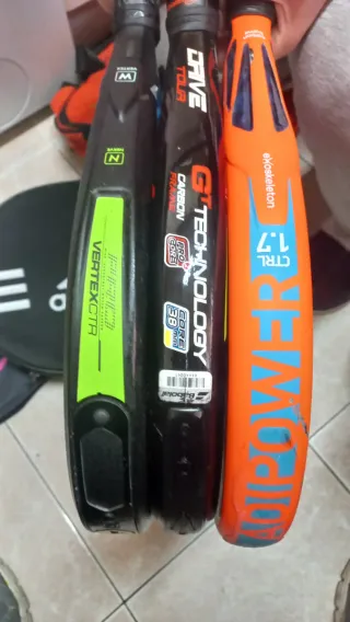 Set di racchette da padel e borsa