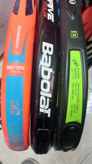 Set di racchette da padel e borsa