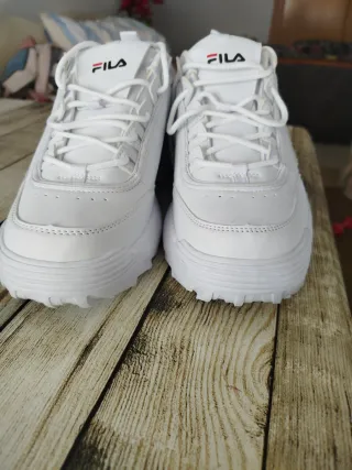 Zapatillas Fila Hombre Talla 42 Blancas
