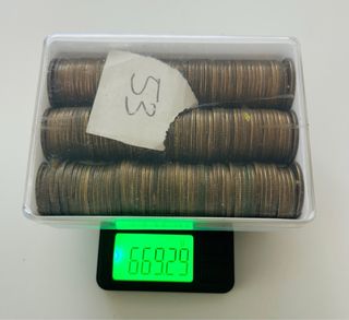 180 Monedas 1 Peseta 1953 Franco