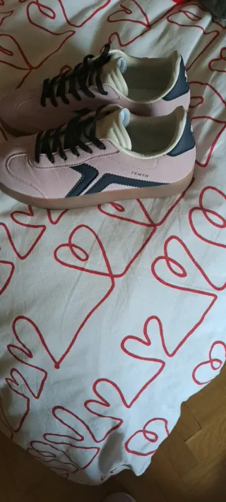 Zapatillas Tenth rosas y azules