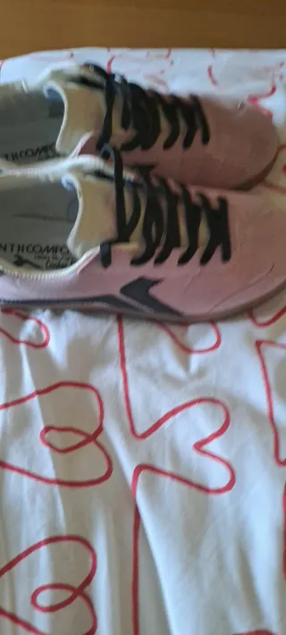 Zapatillas Tenth rosas y azules