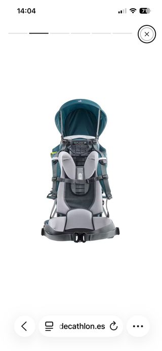 Mochila portabebés Deuter montaña