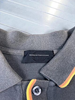 Sergio Tacchini Gray Polo Vintage