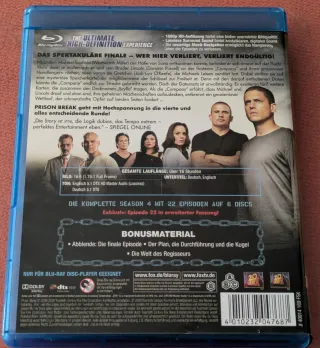 Prison Break Bluray serie original completa