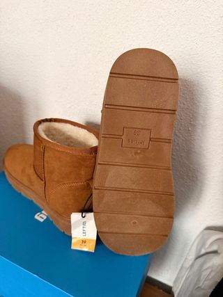 Botines Lefties Mujer Marrones Talla 39
