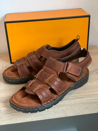 Sandalias hombre de piel. Numero 41