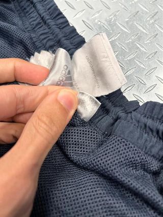 Adidas Track Pants Baggy Dark Blue Y2K...