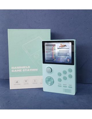 CONSOLA DE MANO PANDORA GAMES MINI AZUL CELESTE