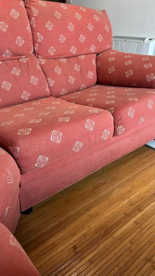 Sofá Rinconera Roja