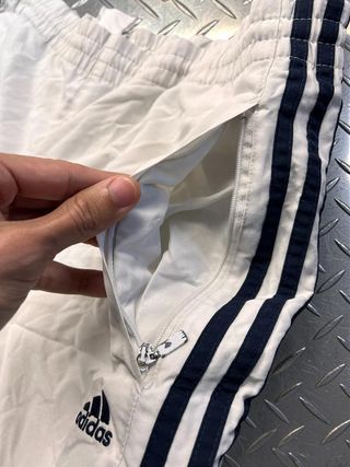 Adidas Track Pants Sport Vintage White Stripes...