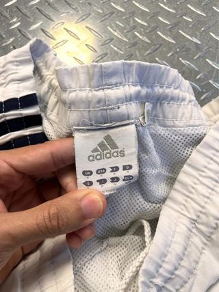 Adidas Track Pants Sport Vintage White Stripes...