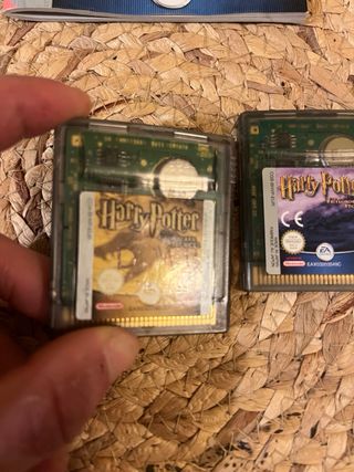 Pack Harry Potter GBC Manual y Cartuchos