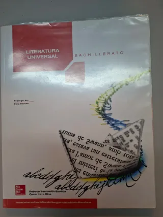 Literatura Universal. Bachillerato