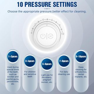 Irrigador Dental Sawgmore Eléctrico + 4 Boquillas