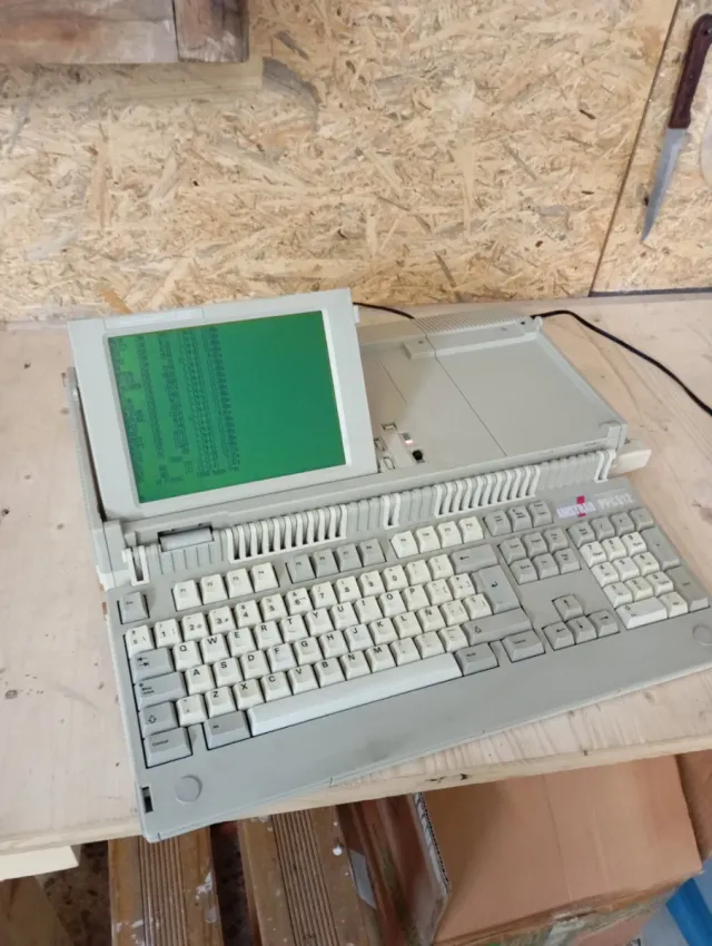 Amstrad PPC512 FUNCIONANDO