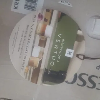 Cafetera Nespresso Vertuo Krups