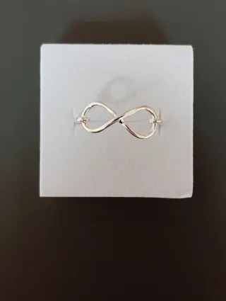 Anillo Infinito Plata Ley 925