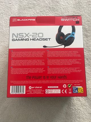 Auriculares Gaming Blackfire NSX20 para Switch 2