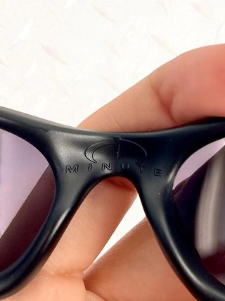 Oakley Minute Sunglasses Vintage Black Y2K...