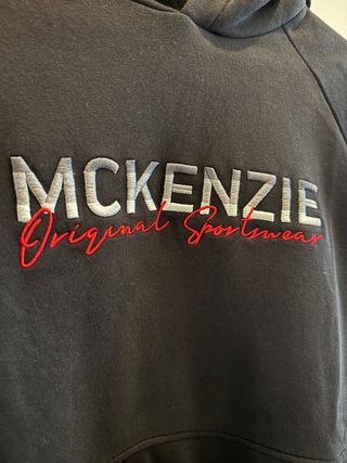 Sudadera McKenzie Negra Talla M