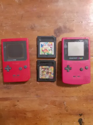 Lote Nintendo Game Boy Color + 2 juegos