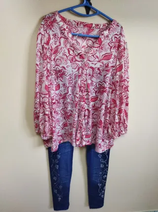 Conjunto Blusa y Pantalón Mujer