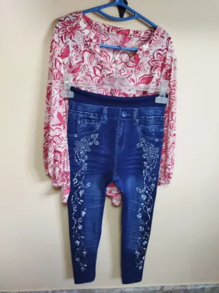 Conjunto Blusa y Pantalón Mujer