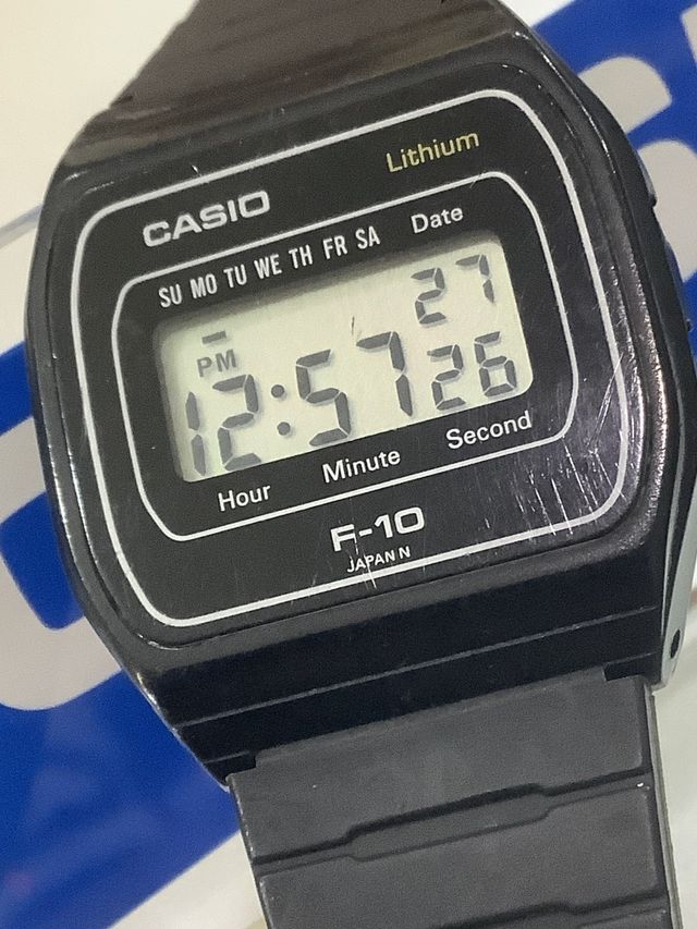 CASIO F 10 " JAPAN Años 80 " COLECCIONISTAS !!!