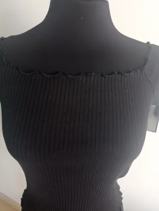 Camiseta manga corta negra