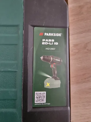 Atornillador Taladrador Parkside 20V PABS 20-LI