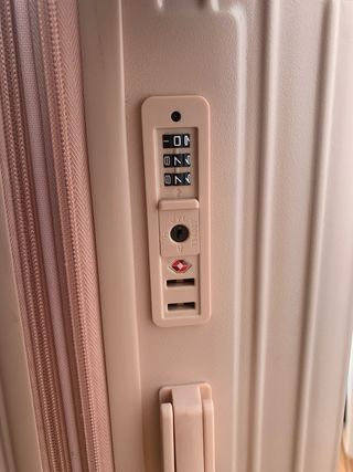 Maleta MAMHUTT Rosa - Irrompible + Cierre TSA