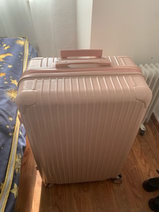 Maleta MAMHUTT Rosa - Irrompible + Cierre TSA