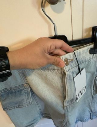 Falda vaquera Zara Talla M