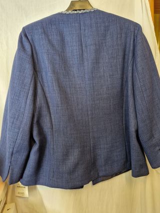 Chaqueta Esloto azul con ribete